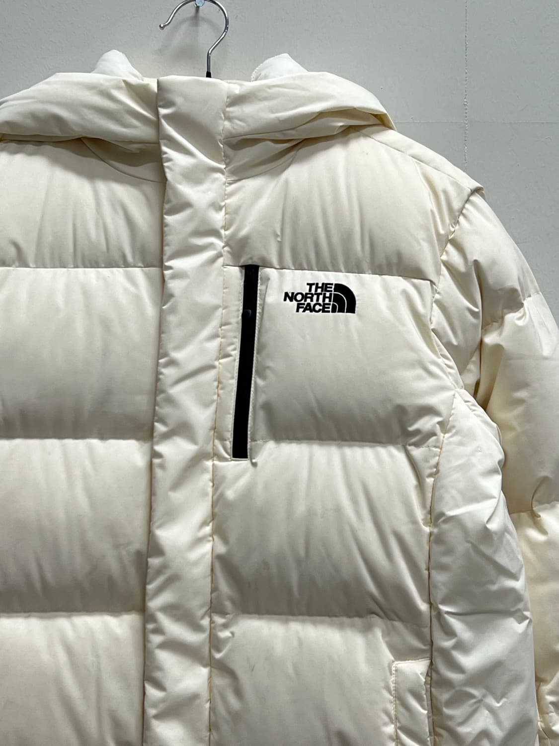 노스페이스 키즈/우먼스 고 프리 RDS 덕다운 패딩 자켓 크림 상품이미지3