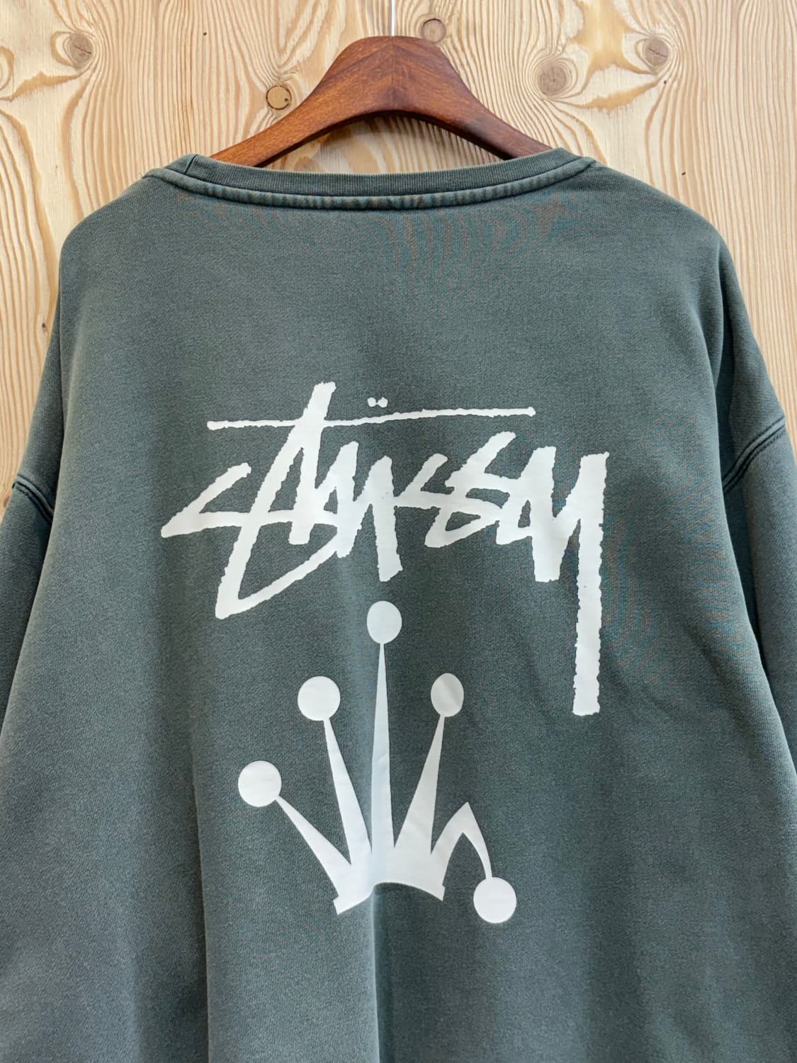 스투시 크라운 오스트레일리아 맨투맨 상품이미지4