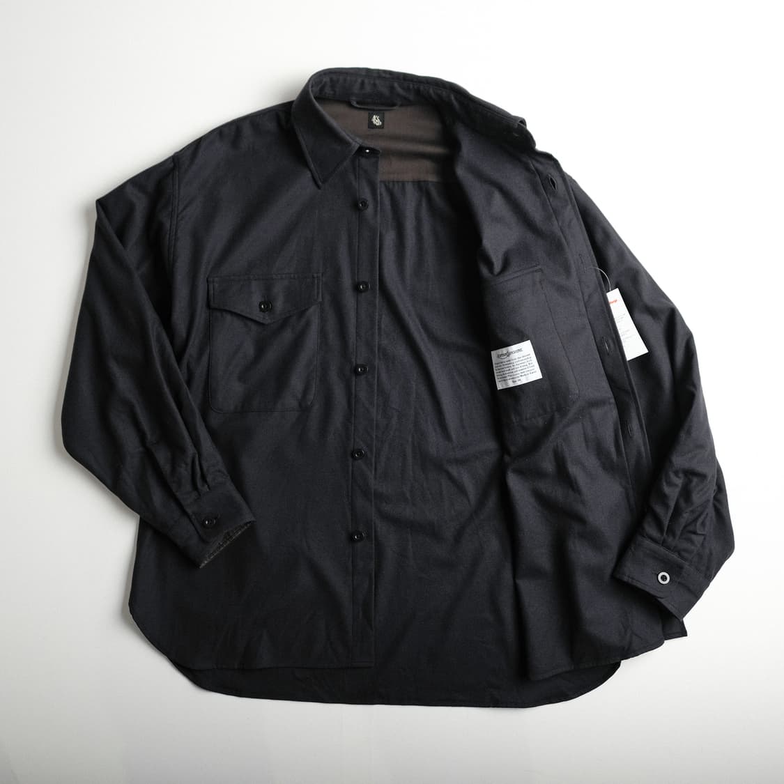 캡틴선샤인 울 CPO 셔츠 자켓 38사이즈 상품이미지7