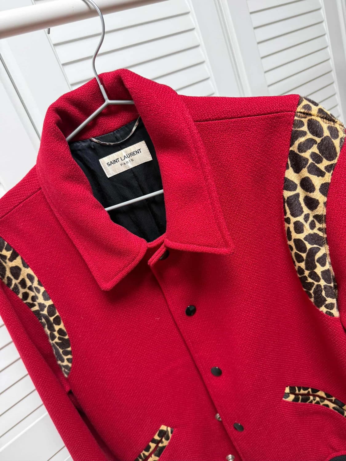[46] 생로랑 레오파드 자켓 상품이미지3