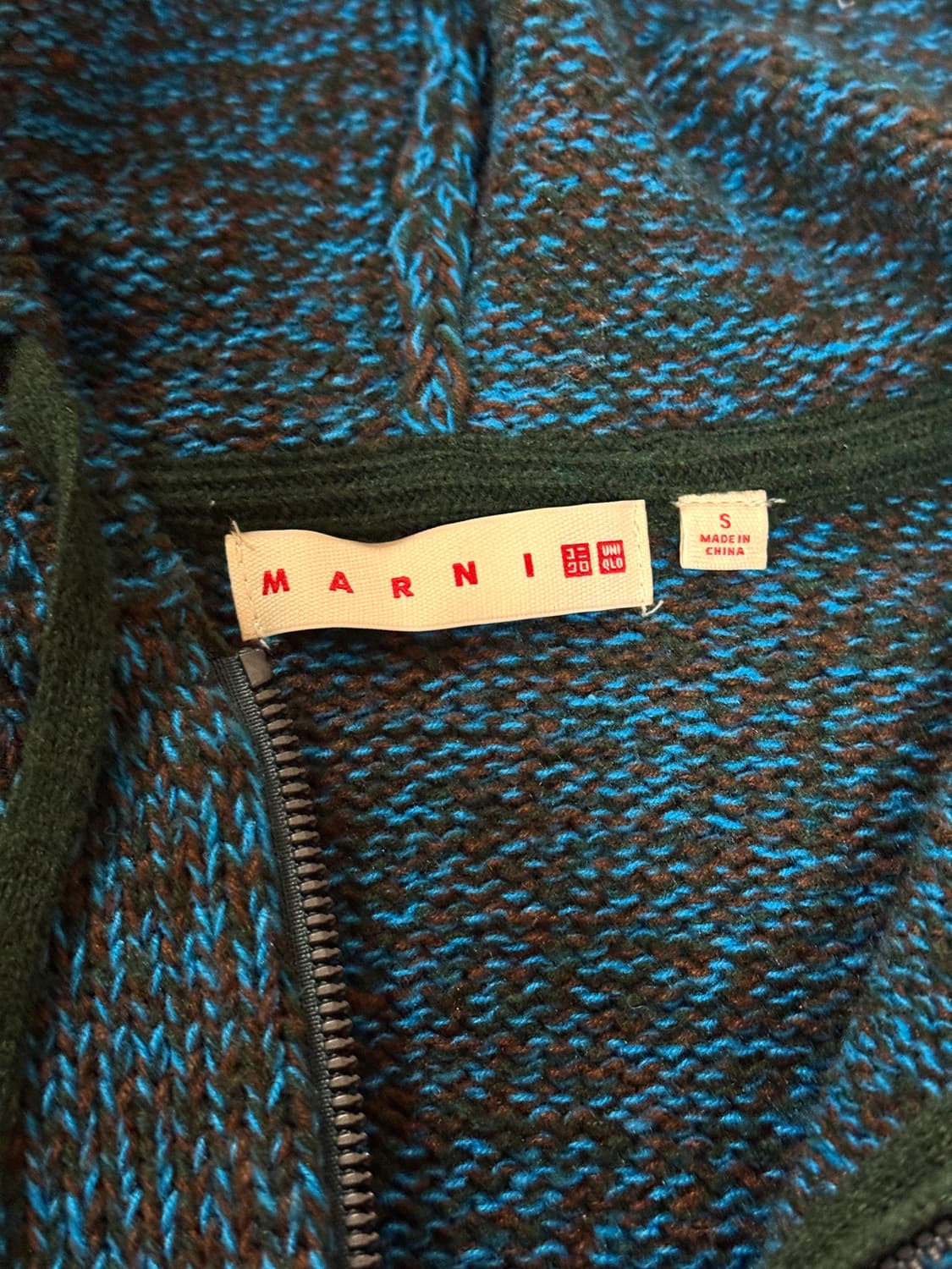 Marni x 유니클로 콜라보 니트 집업 상품이미지3