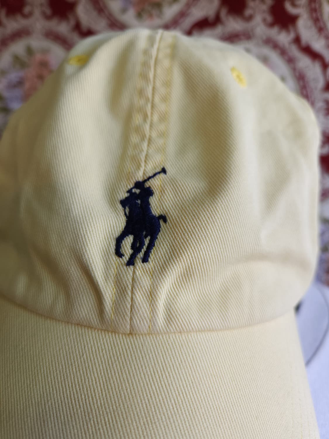 폴로 랄프로렌 옐로우 볼캡 가죽스트랩 polo 상품이미지4