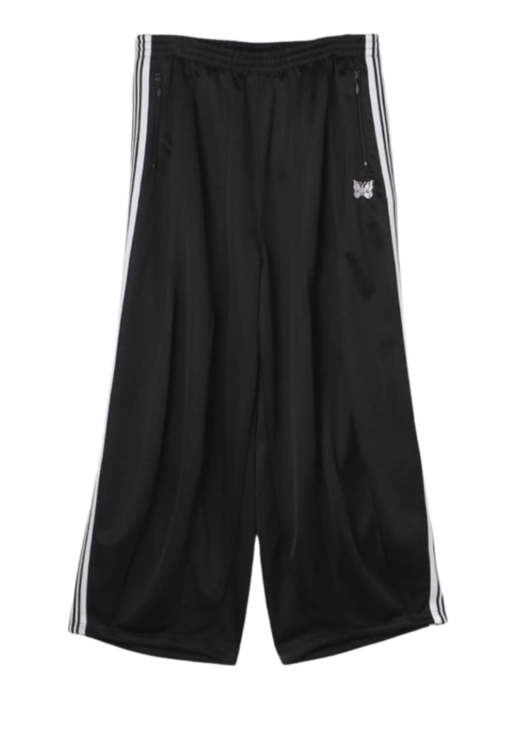 니들스 트랙팬츠 와이드 블랙 상품이미지1