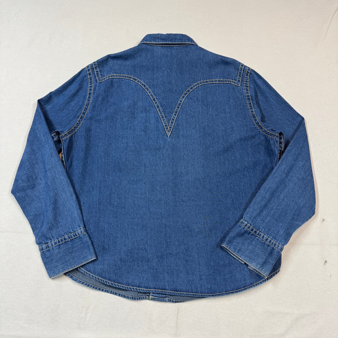 XL) 리바이스 아이코닉 type1 데님 웨스턴 셔츠 상품이미지5