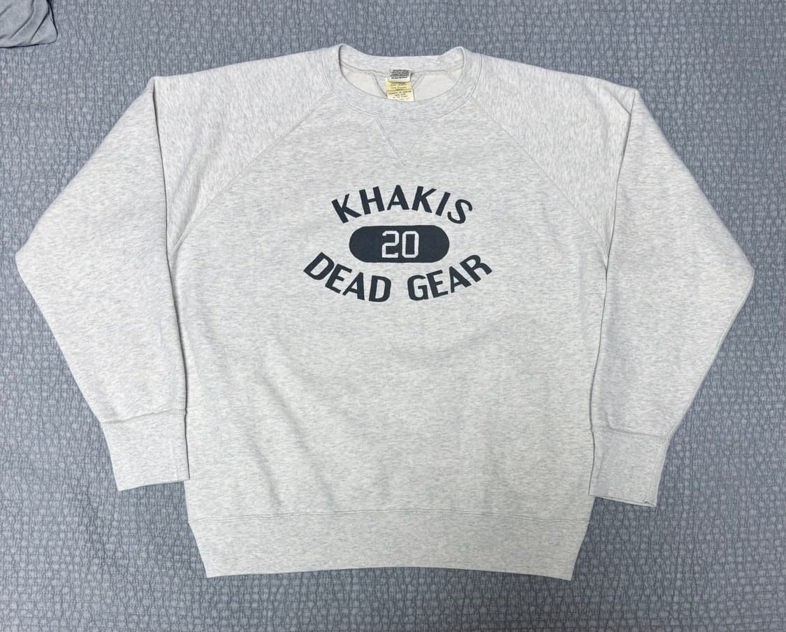 (3) 카키스 크루넥 스웻셔츠 오트밀 상품이미지1