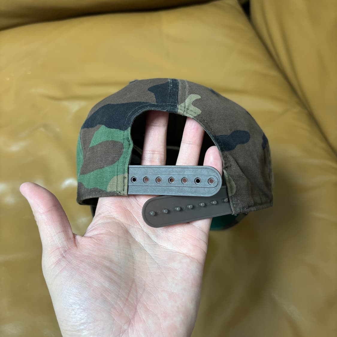 RRL 더블알엘 랄프로렌 폴로 6패널 볼캡 모자 우드랜드 카모 상품이미지7