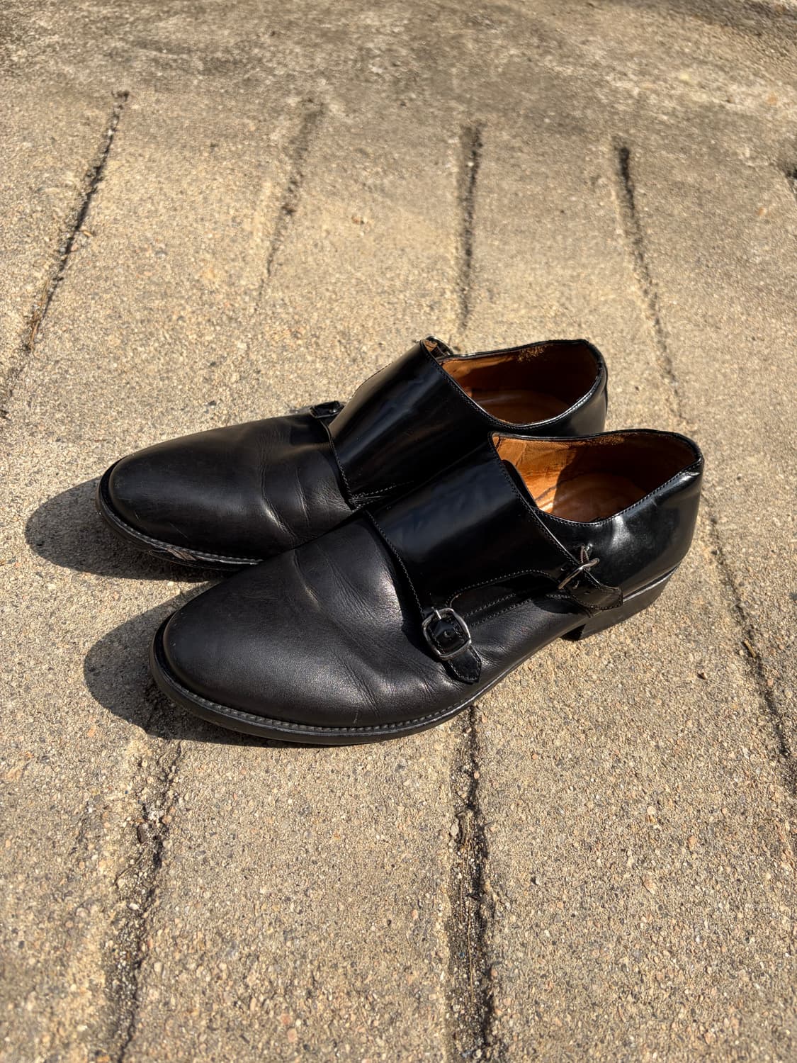 Gordon Rush 더블 몽크 스트랩 레더 슈즈 250 상품이미지2