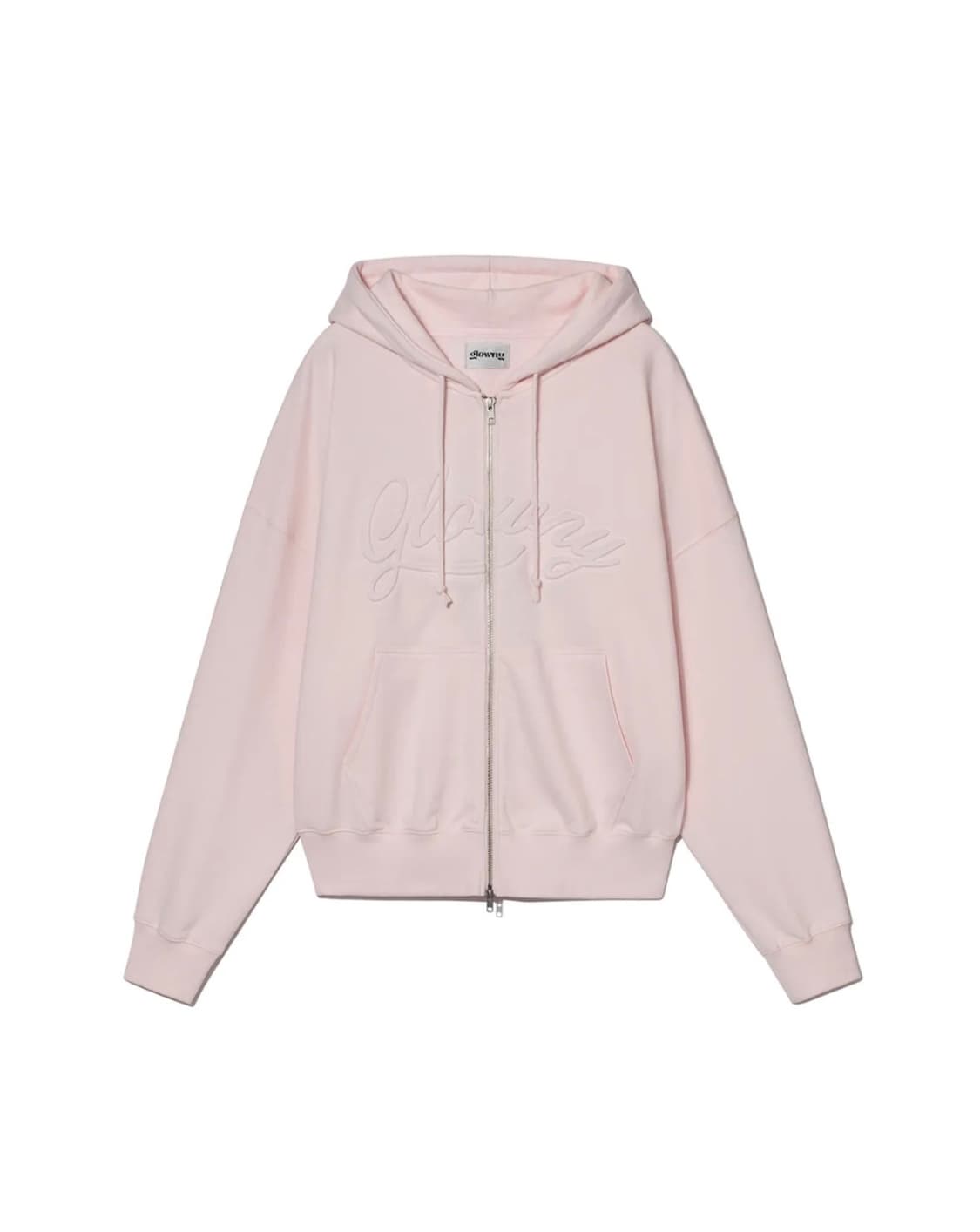 [택달린 새상품] GLOWNY 글로니 조던 후드집업 베이비 핑크 상품이미지5