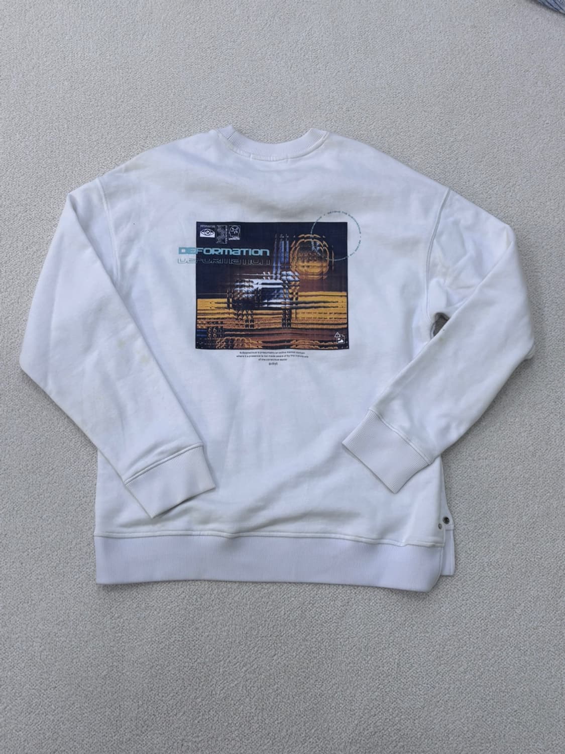 100 지오송지오 맨투맨 티셔츠 0306E 상품이미지2