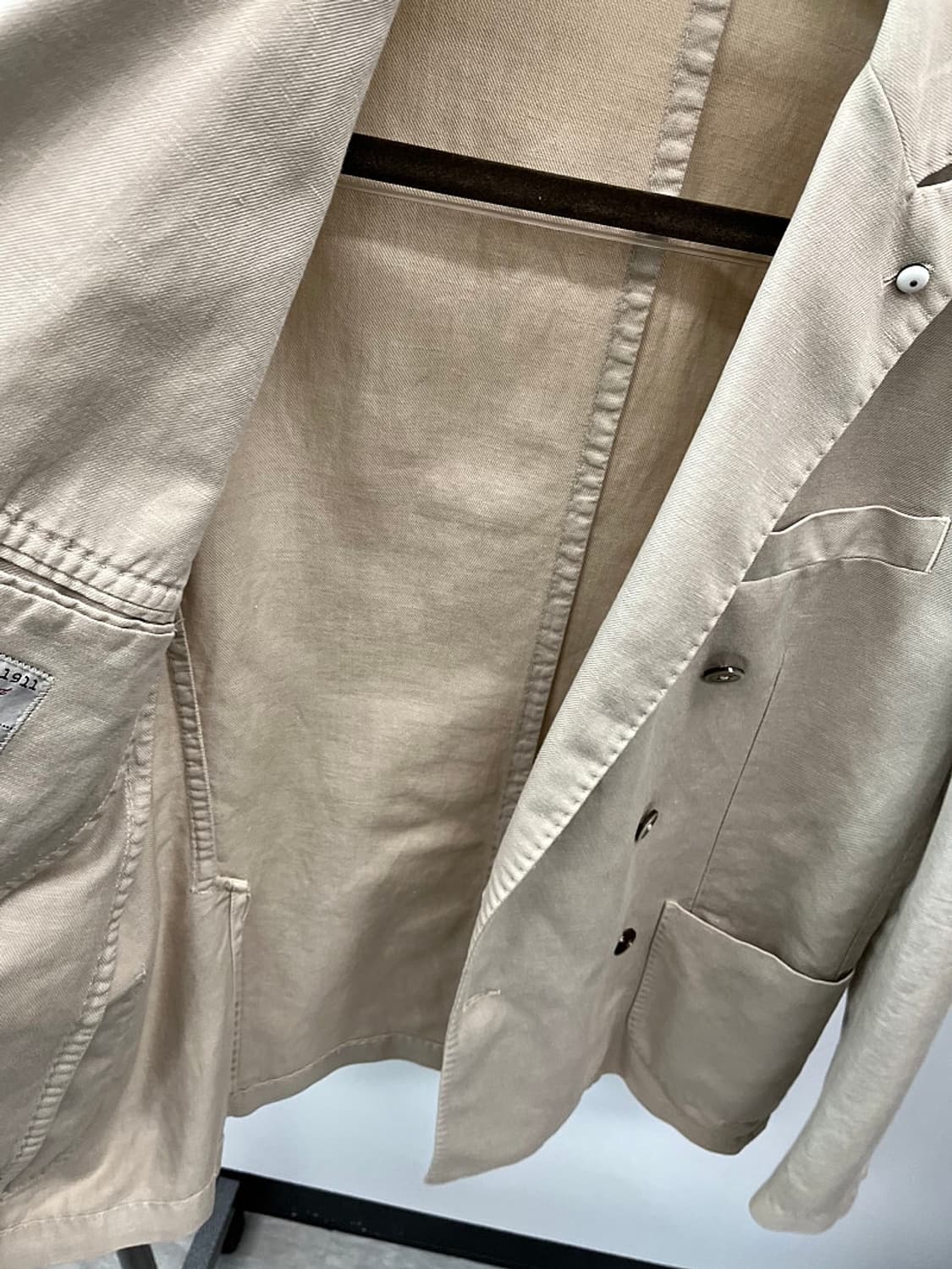 105) 루비암 더블브레스티드 린넨자켓 상품이미지7