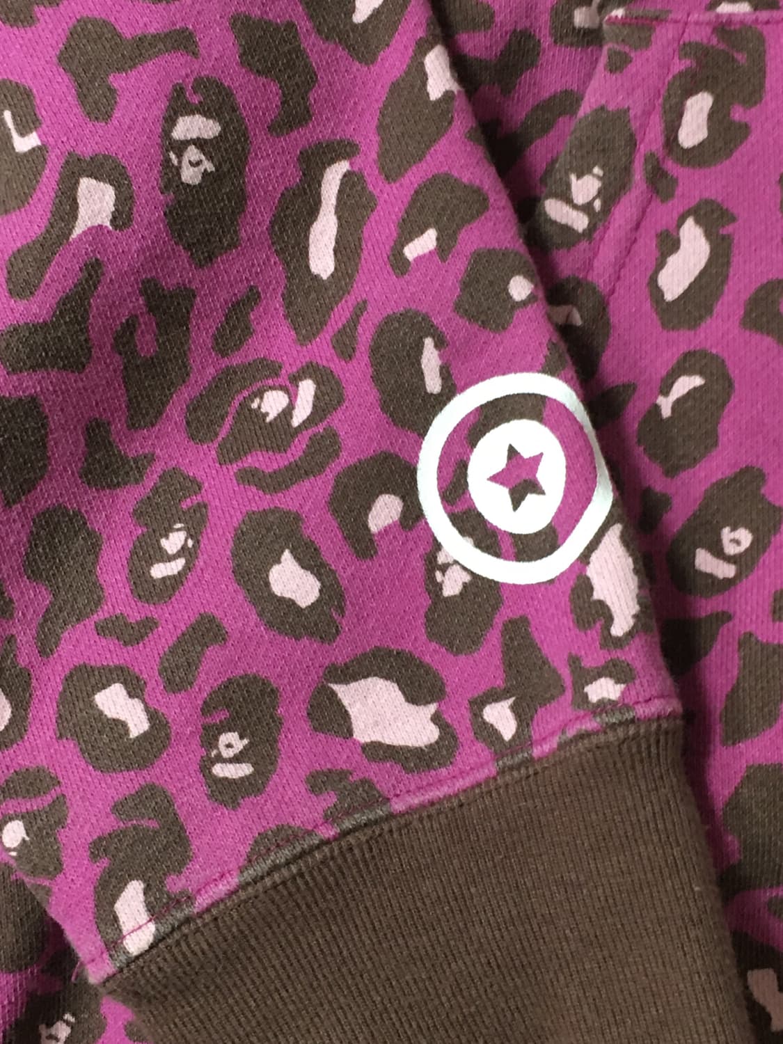 Bape 베이프 레오파드 핑크 후드집업 뉴진스 해린 히메 오네 갸루 상품이미지4