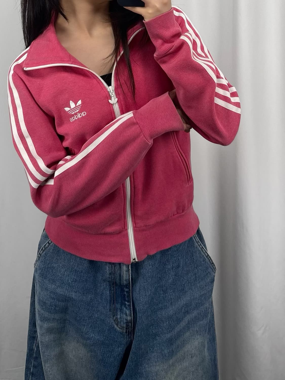 아디다스 파이어버드 핑크 트랙탑 상품이미지3