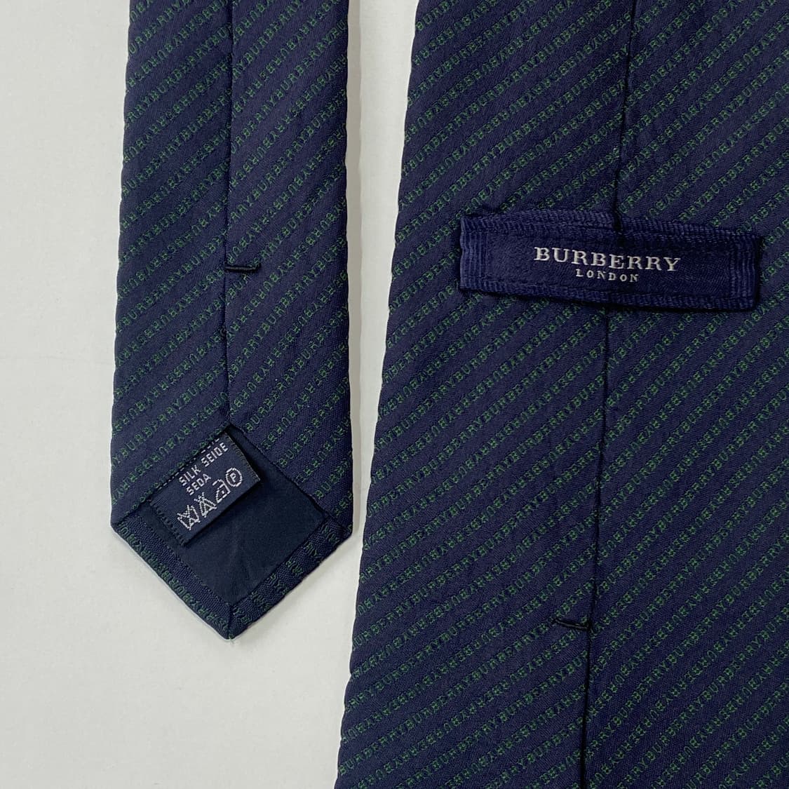 버버리 (Burberry) 영문모노그램 정품 명품넥타이 상품이미지5