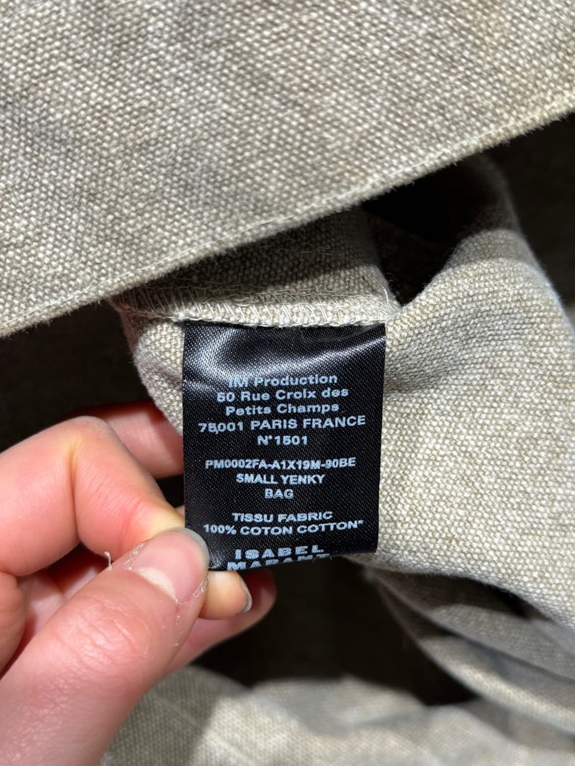 이자벨마랑 옌키 로고 스몰 토트백 상품이미지8