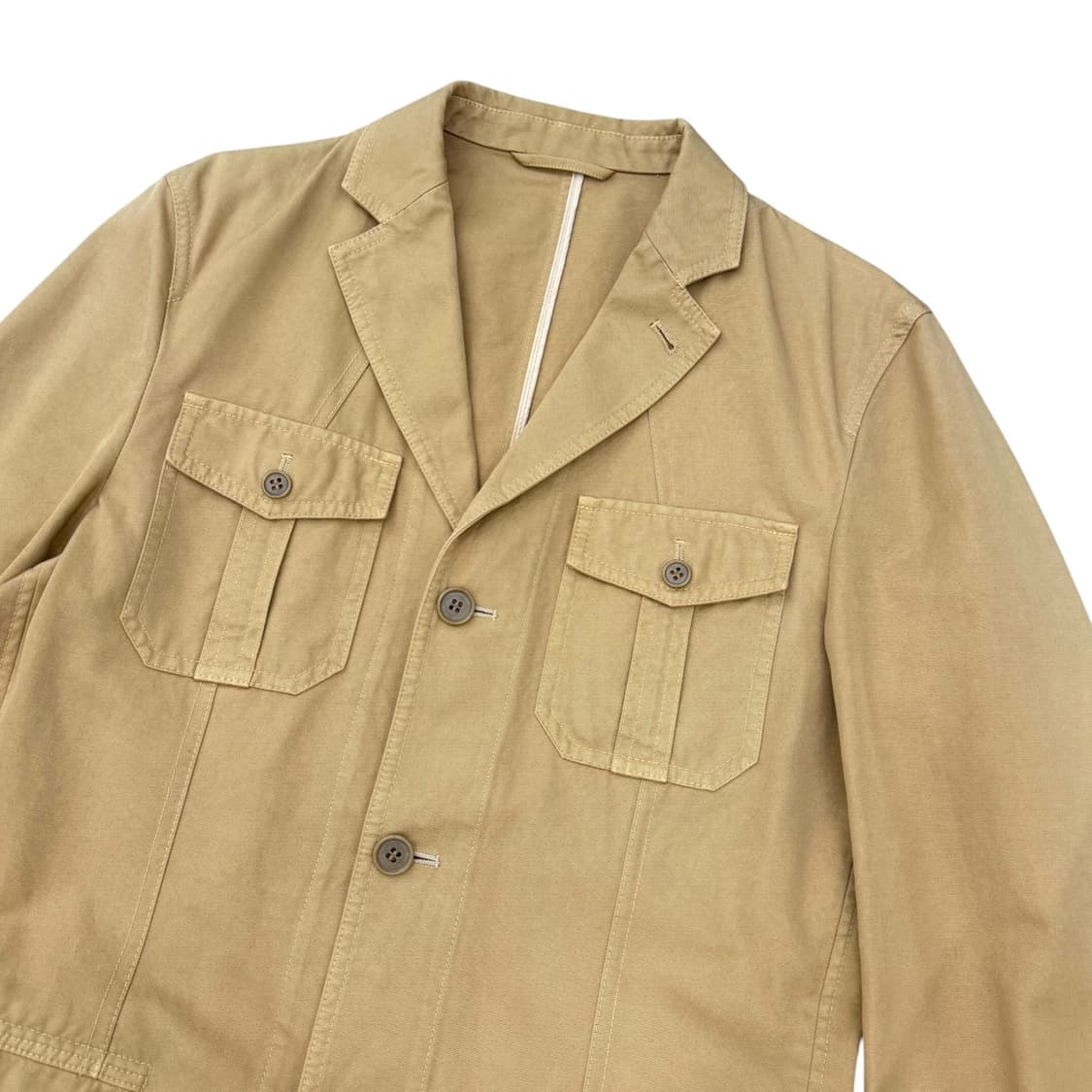 에르메네질도 제냐 베이지 코튼자켓 상품이미지4