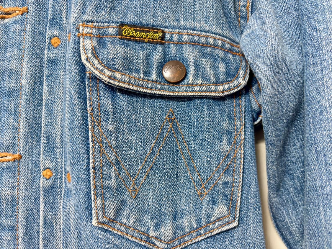 랭글러 mj11 wrangler 데님자켓 청자켓 존레논 일본산 상품이미지6