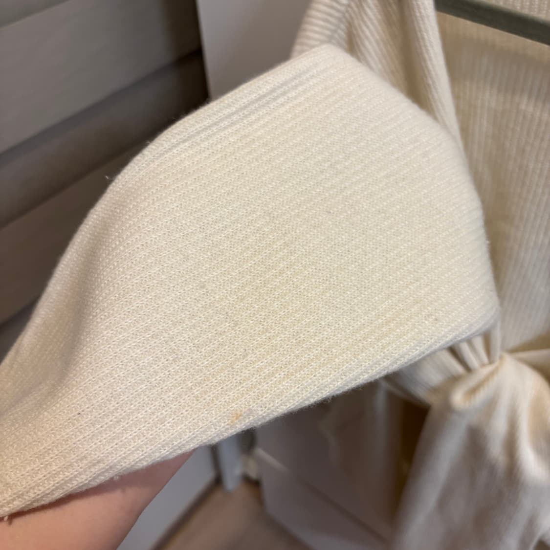 GALLARDAGALANTE 랩 리본 아이보리 니트 상품이미지7