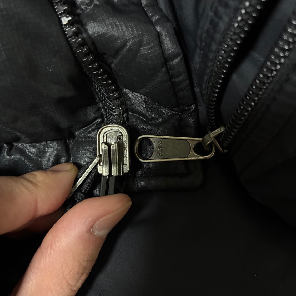 해외판 노스페이스 700 눕시 패딩 블랙 XL 상품이미지5