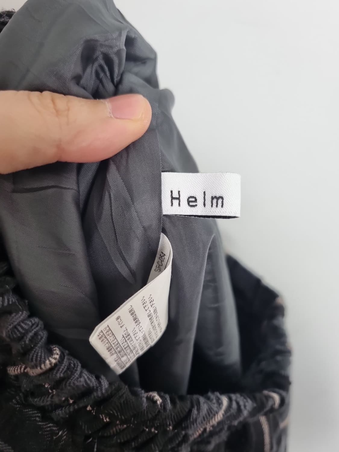 HELM 빈티지 체크 롱스커트  상품이미지5