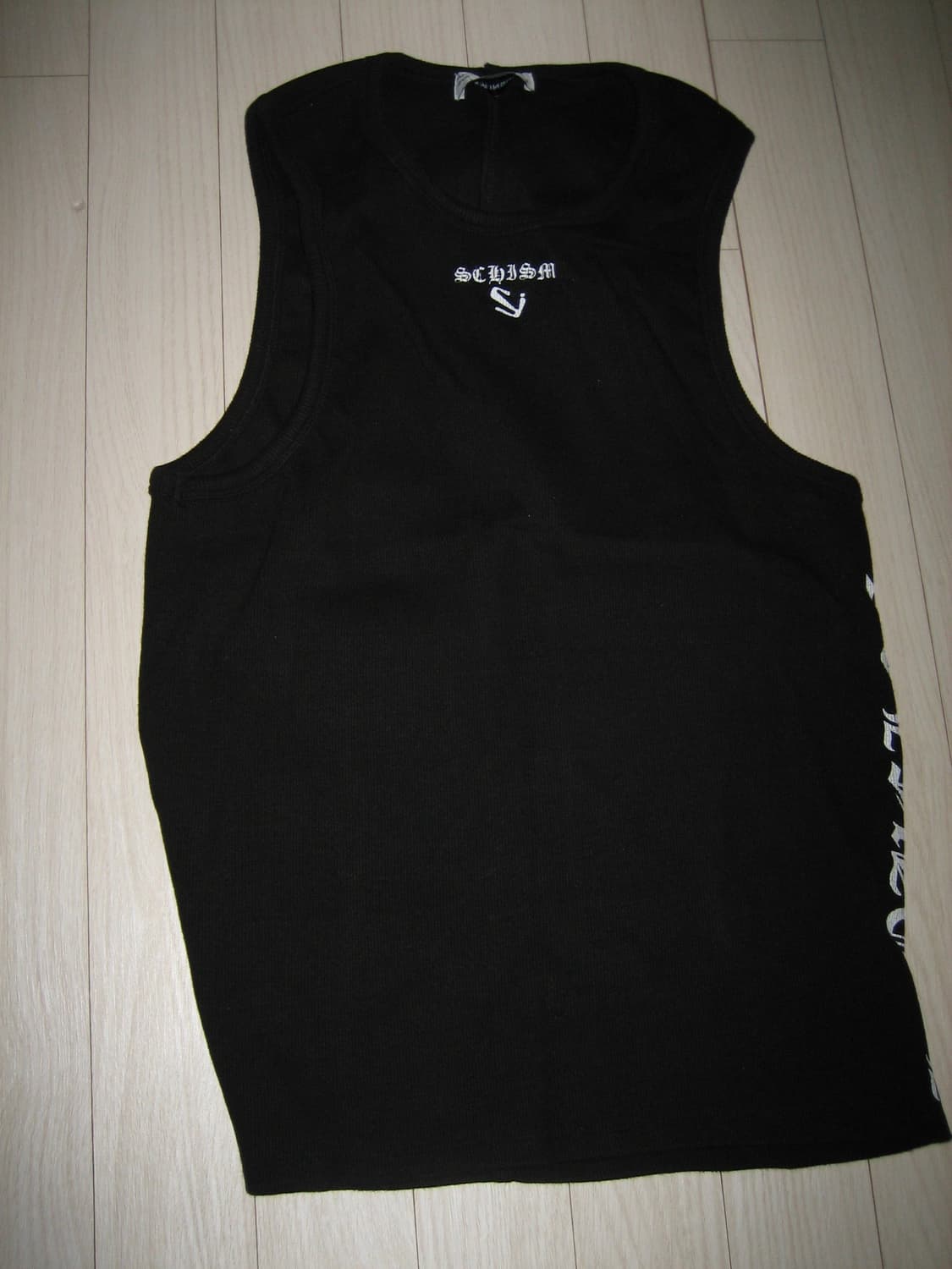 스키즘 인듀싱 MUSCLE TANK TOP BLACK 상품이미지2