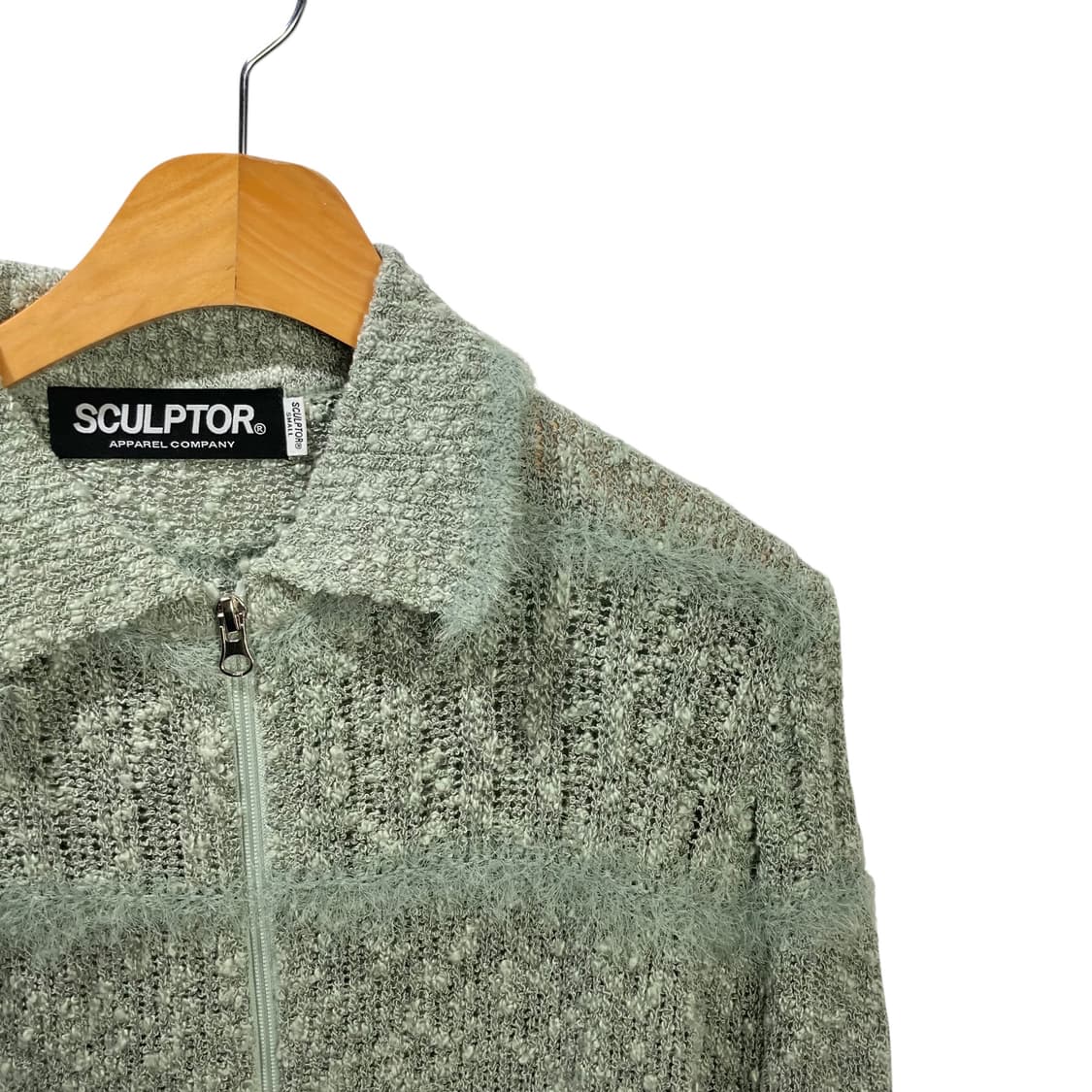 스컬프터 투웨이 니트 집업 상품이미지3