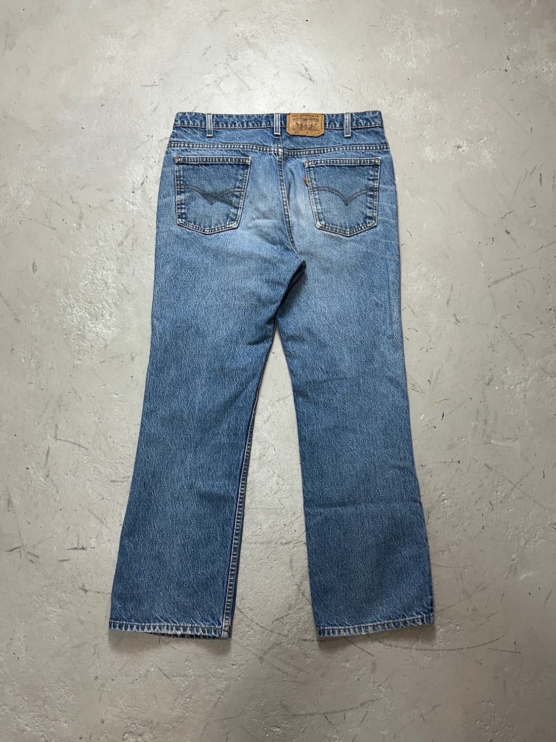 90's USA Made 리바이스 517 부츠컷 플레어진 상품이미지4