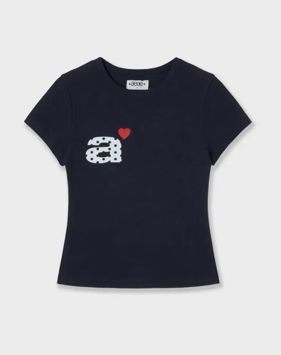 aeae 로고 네이비 반팔 상품이미지1