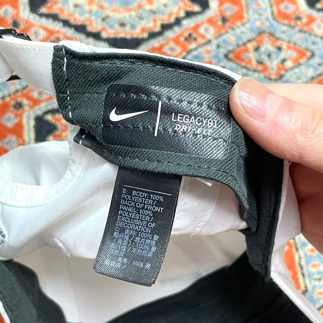 나이키 스우시 드라이핏 화이트 볼캡 상품이미지3