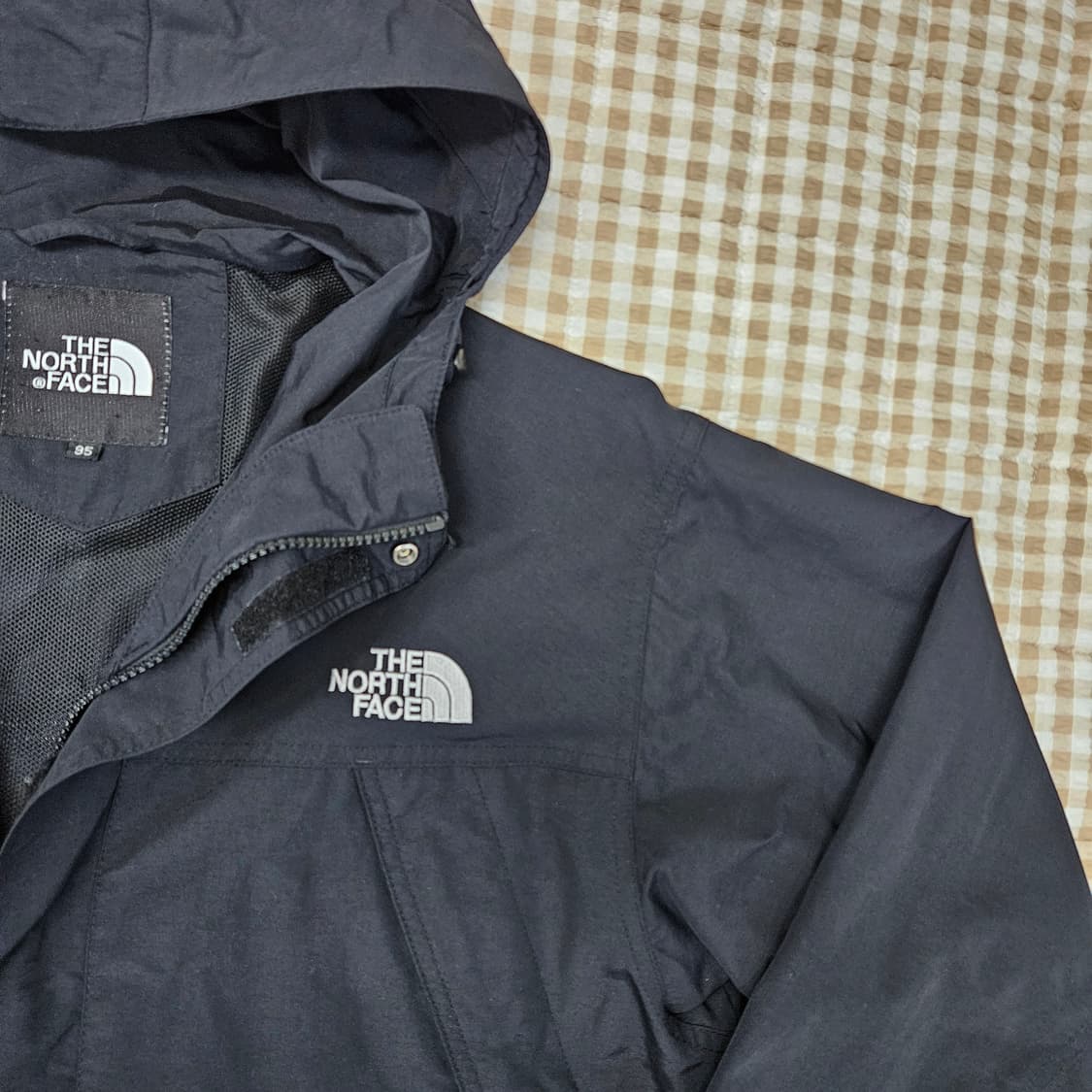 노스페이스 마운틴 후드집업 바람막이 자켓 남자100~105 상품이미지3