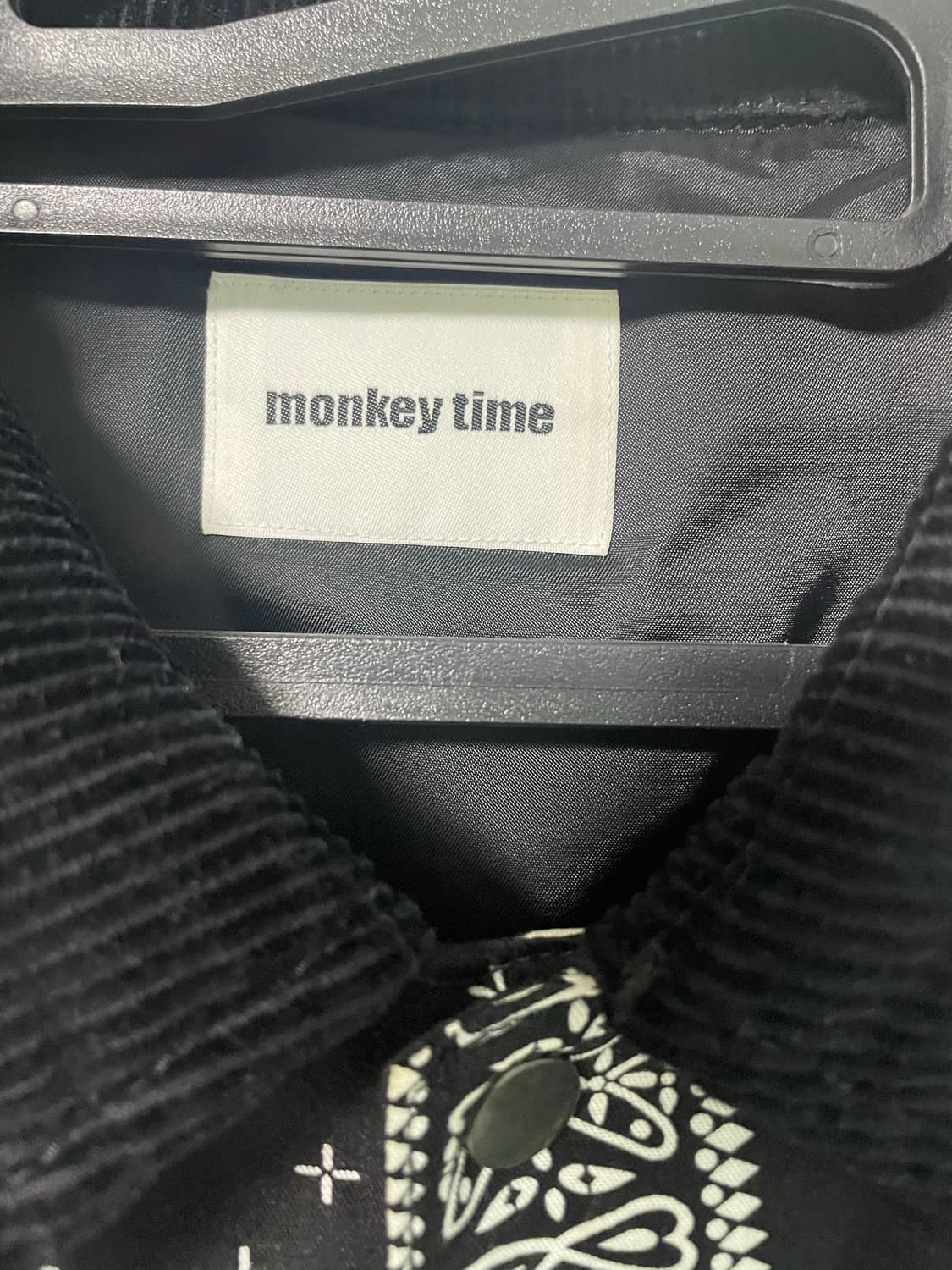 몽키타임 페이즐리 패딩 자켓 상품이미지3