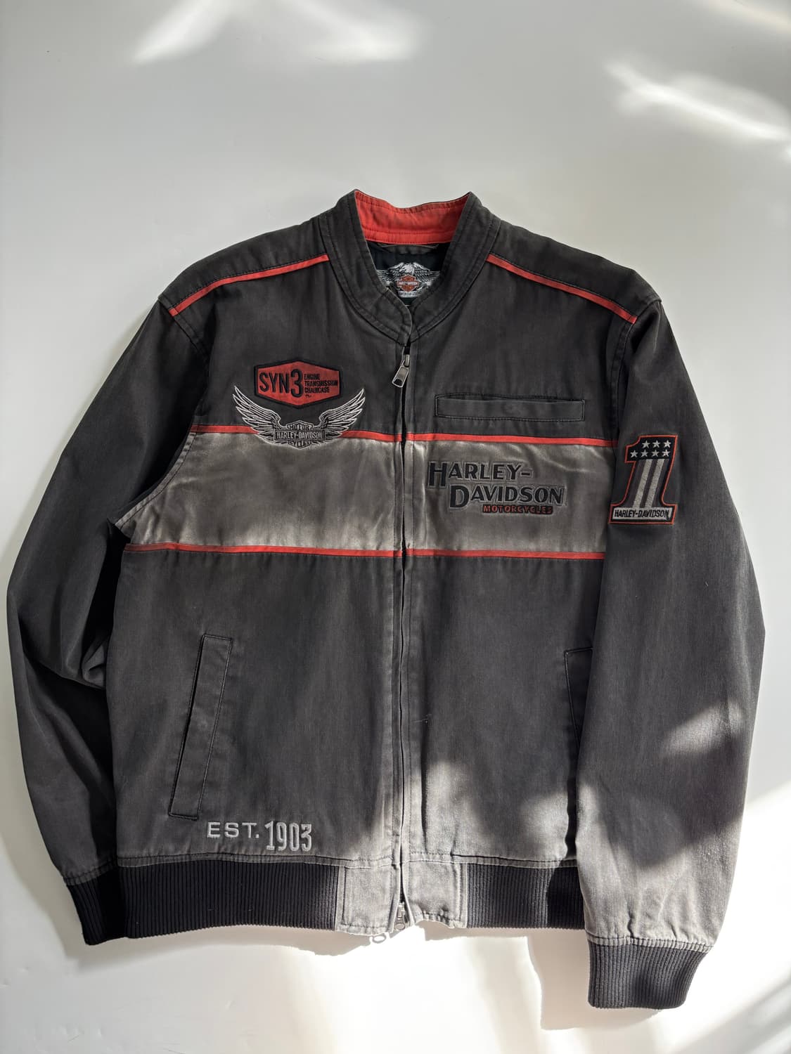 Harley Davidson 할리데이비슨 아이언 블록 자켓  상품이미지6