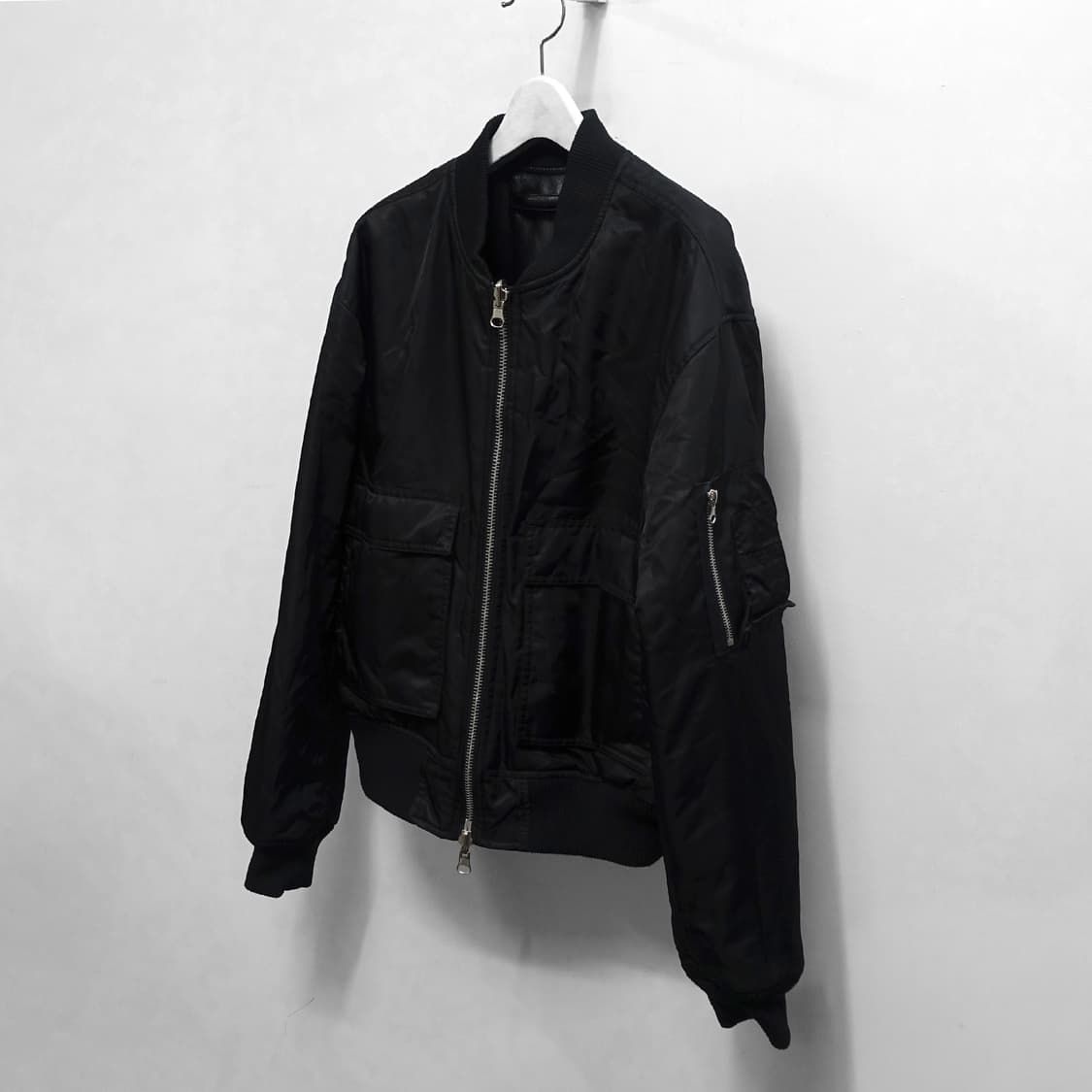 REVERSIBLE LEATHER MA-1 리버시블 레더 항공 점퍼 상품이미지6