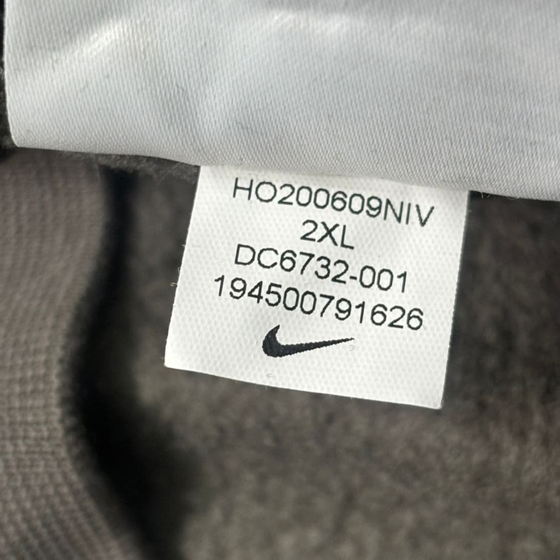 NIKE 리이슈 패치 맨투맨 카키 2XL 상품이미지9