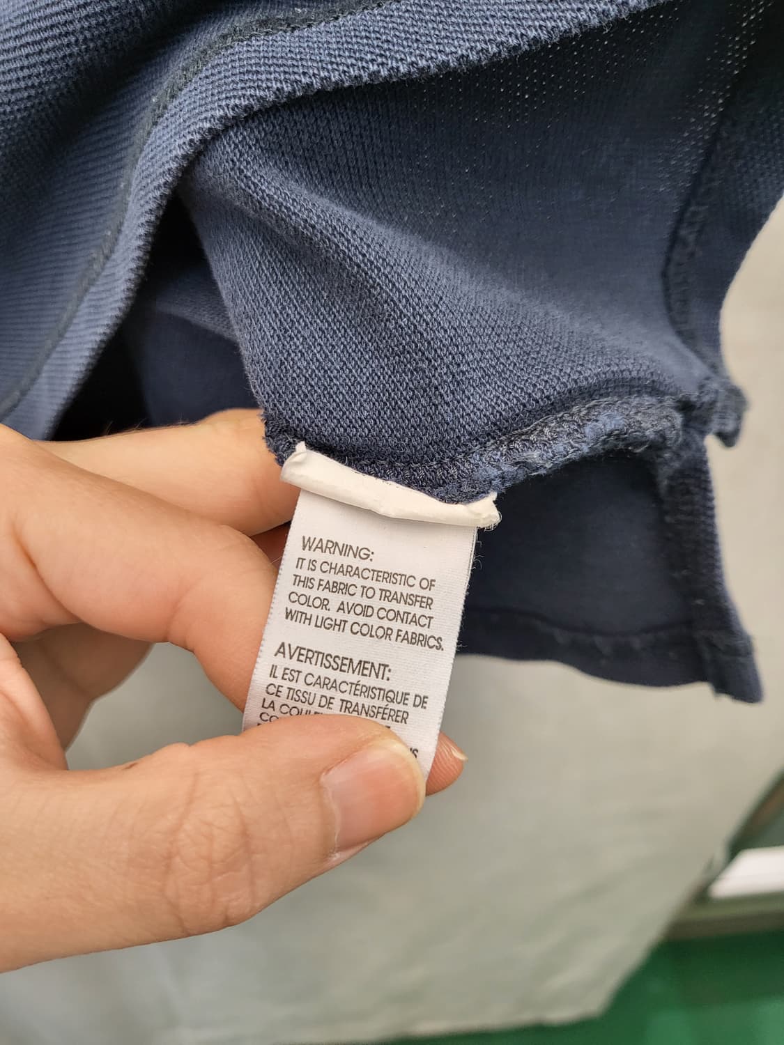 아르마니 익스체인지 네이비 반팔 폴로티 상품이미지4