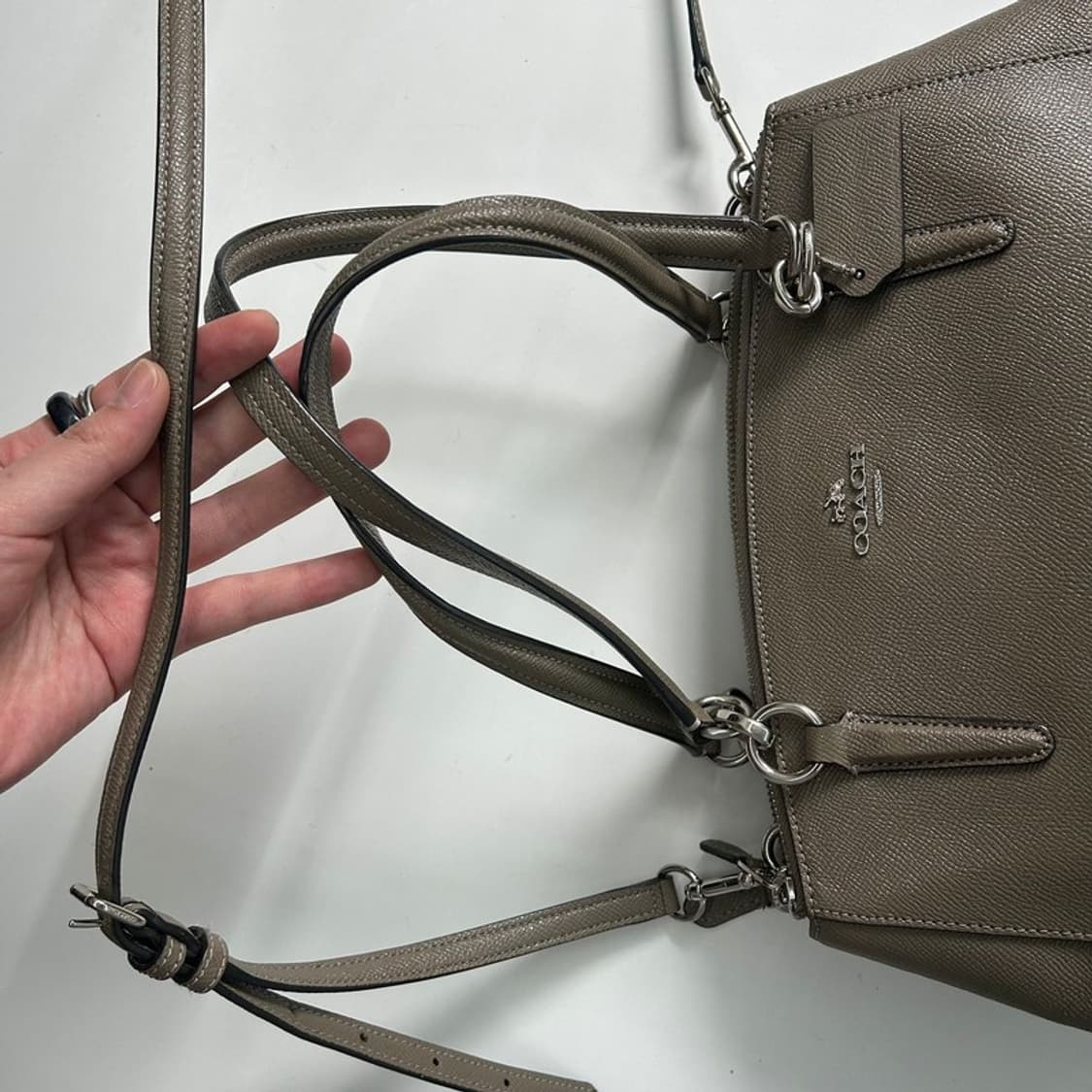 COACH Christie Carryall 그레이 토트백 상품이미지4
