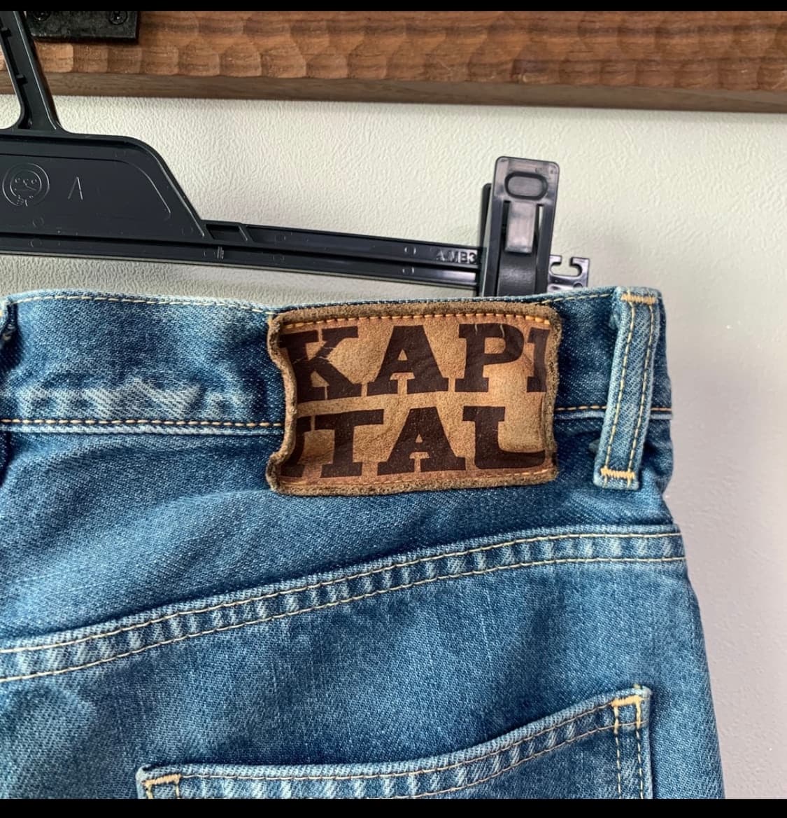Kapital 14oz Okabellbo 5p 플레어 데님 상품이미지4