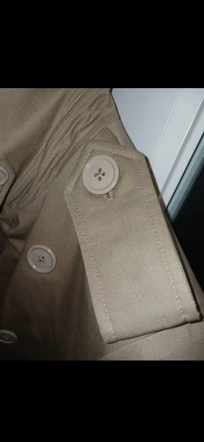 YSL rive gauche HEAVY COTTON TRENCH COAT 상품이미지4