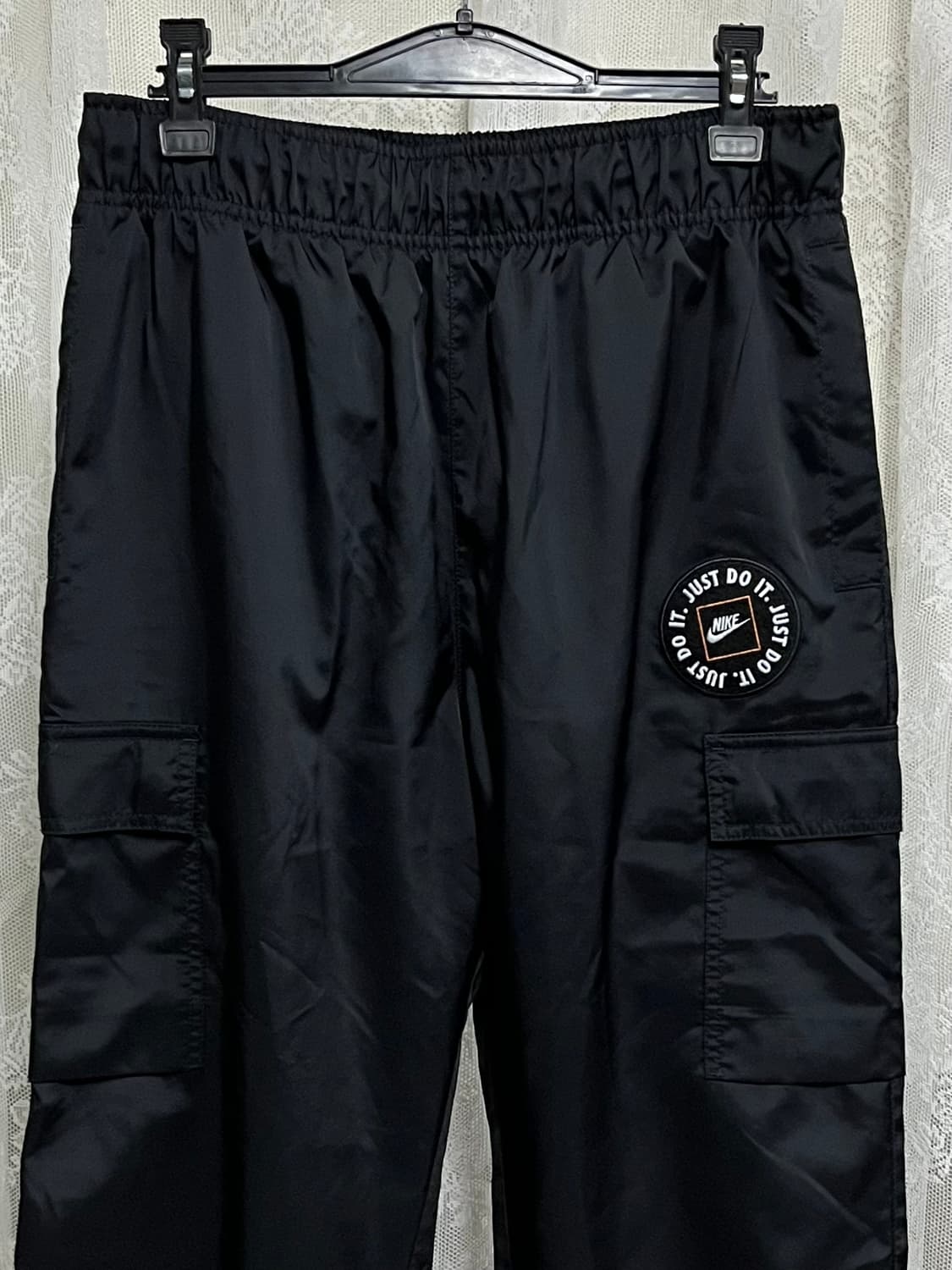 M) 나이키 just do it 우븐 카고 팬츠 블랙 상품이미지3