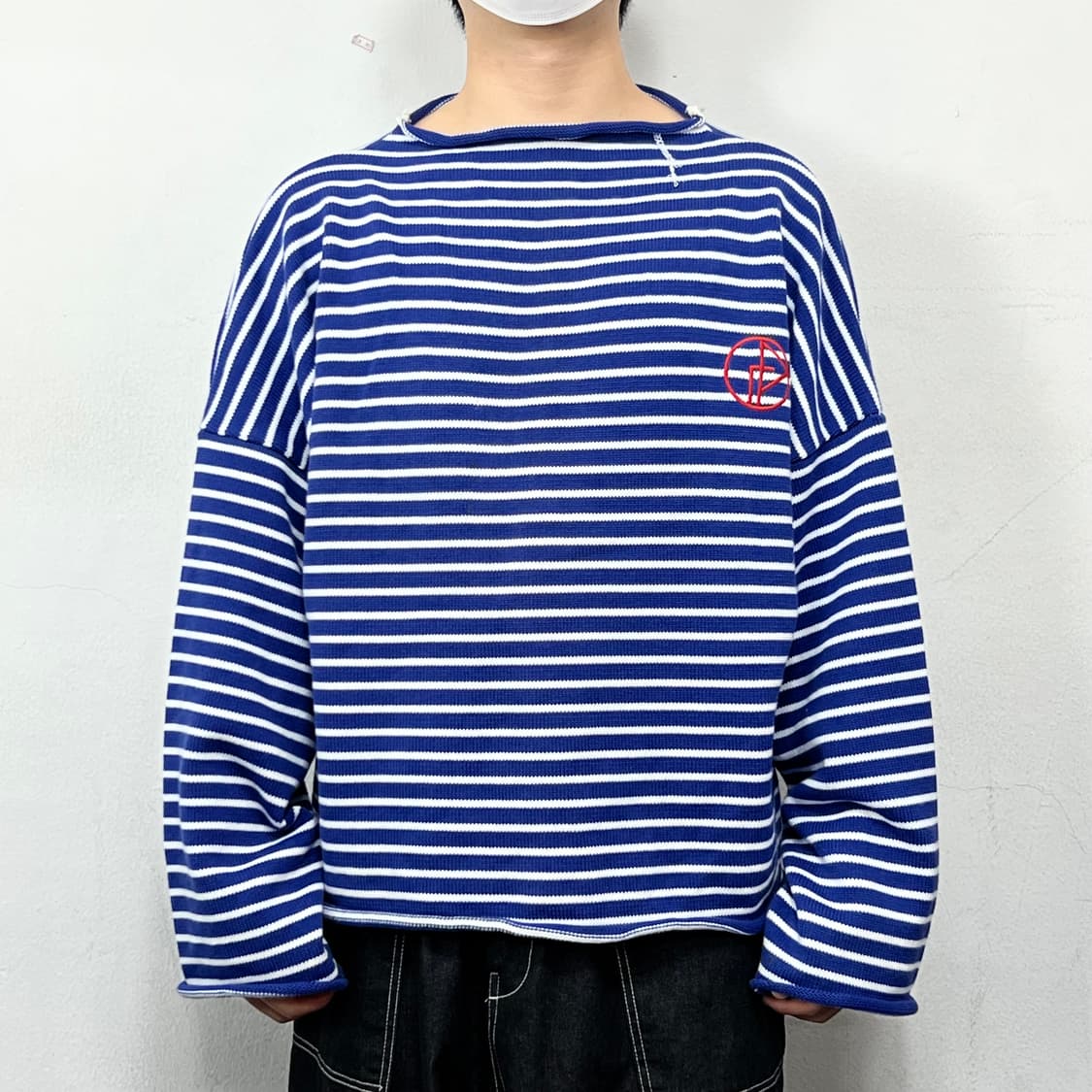 고샤 루브친스키 17ss 스트라이프 오버사이즈 코튼 니트 상품이미지1