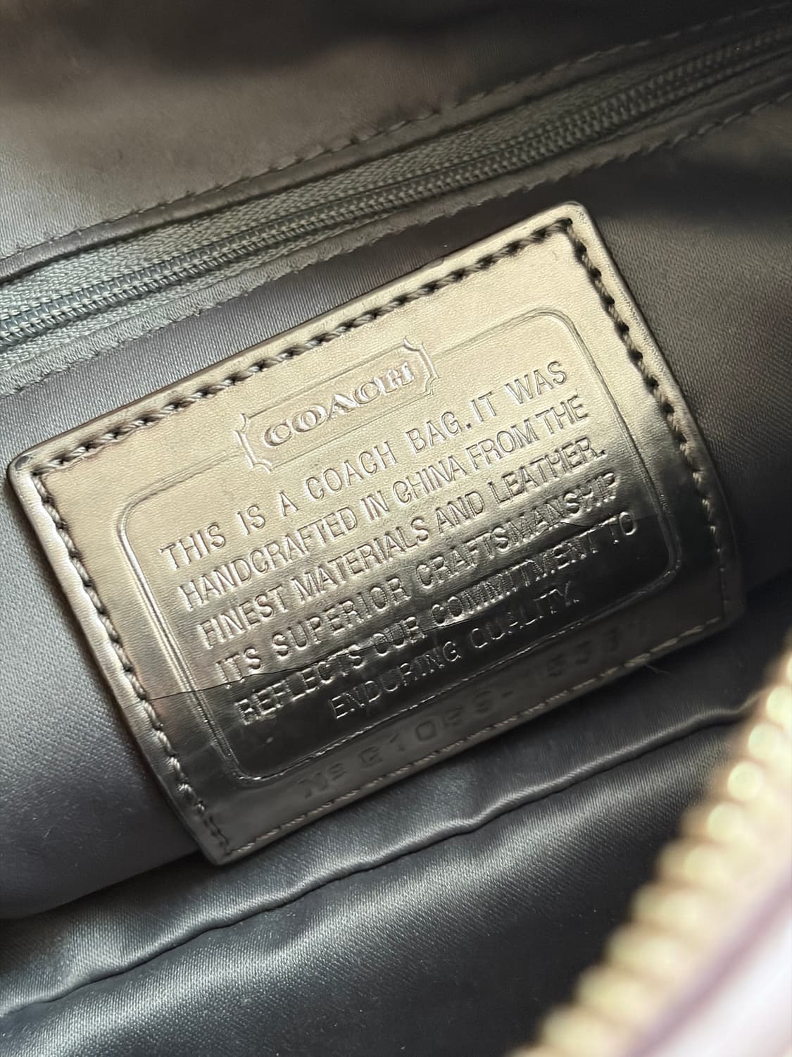 coach sequin shoulder bag  상품이미지3