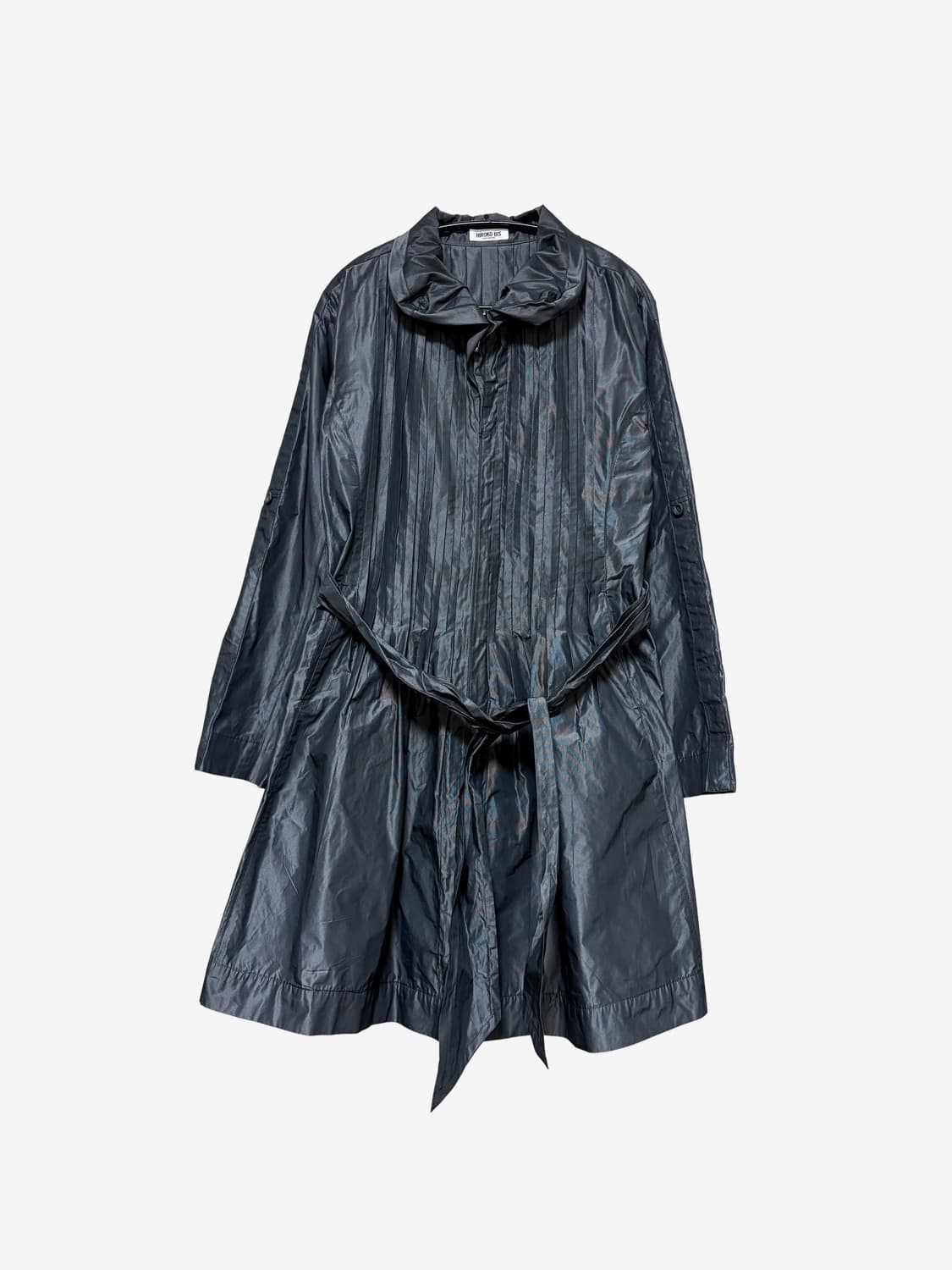 HIROKO BIS Pleated Nylon Long Jacket 상품이미지4