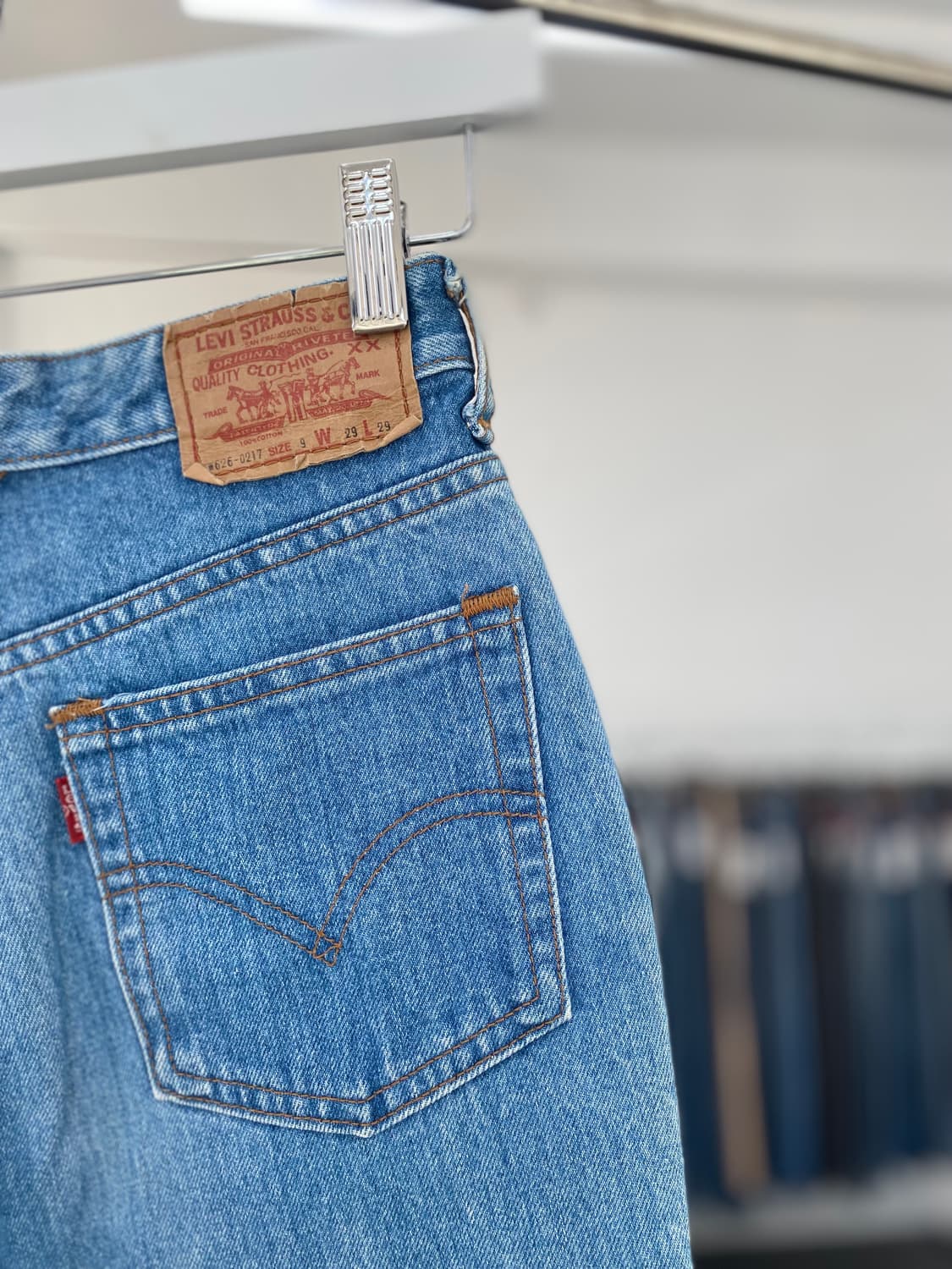 Levis626 Cut Off 90s 24사이즈 a4903 상품이미지5