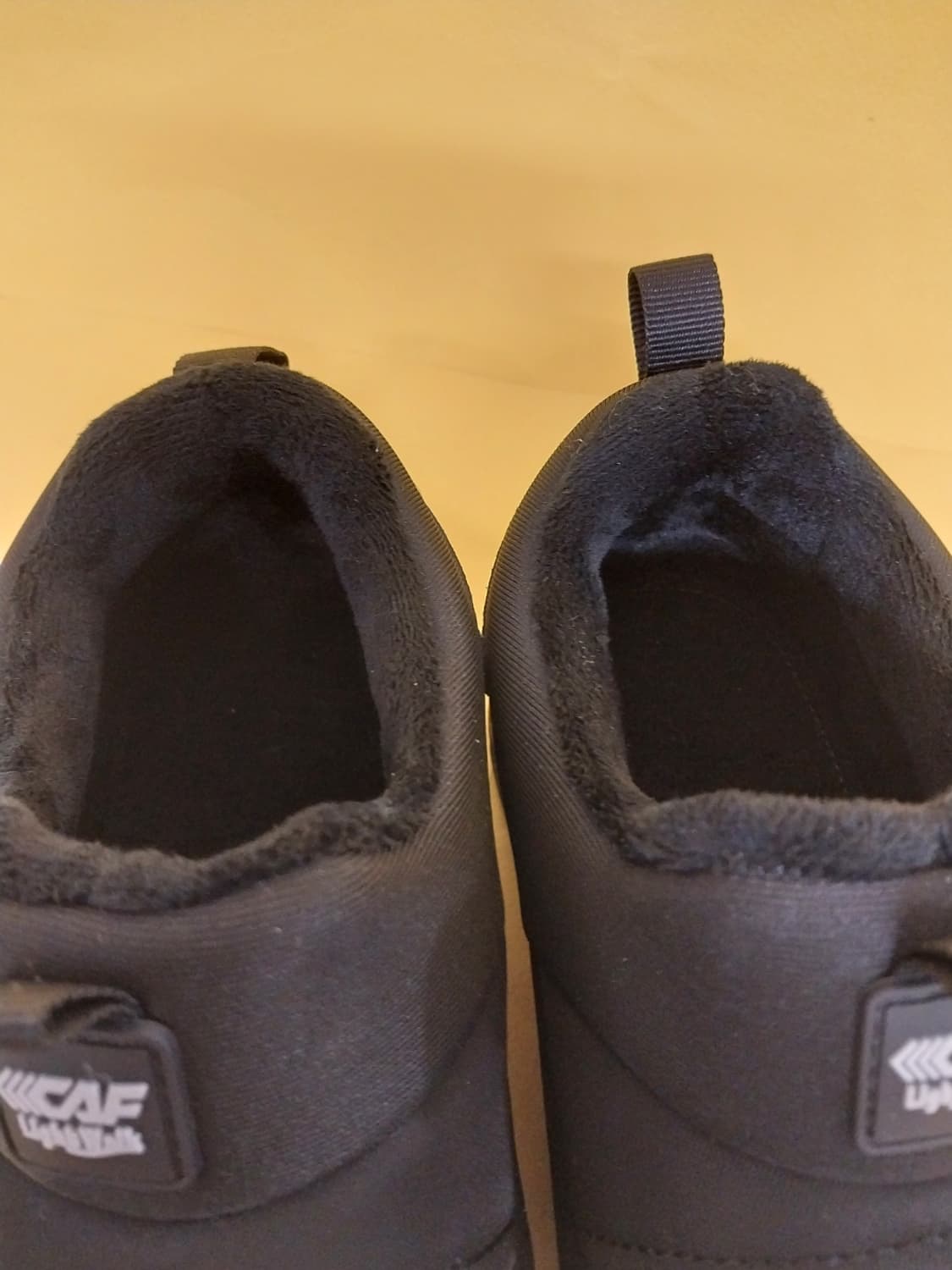 남녀공용 르까프 안감 퍼 패딩 슬립온,방한화, 운동화 (235) 상품이미지5