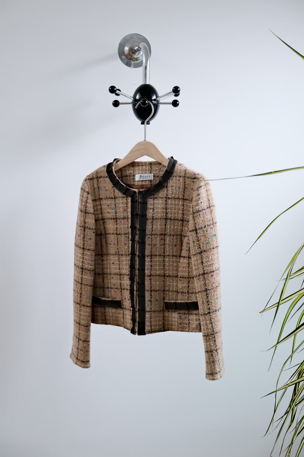 프릴 논카라 베이지 트위드 자켓 90  상품이미지2