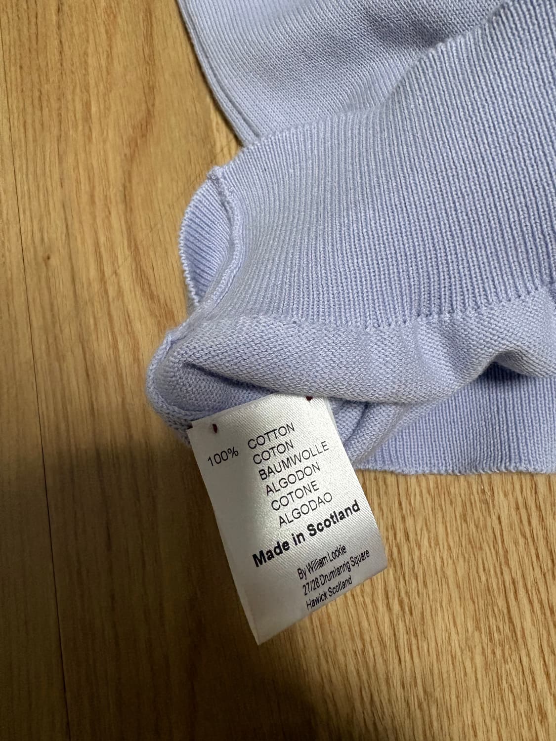 윌리엄로키 반팔 니트카라티 상품이미지3