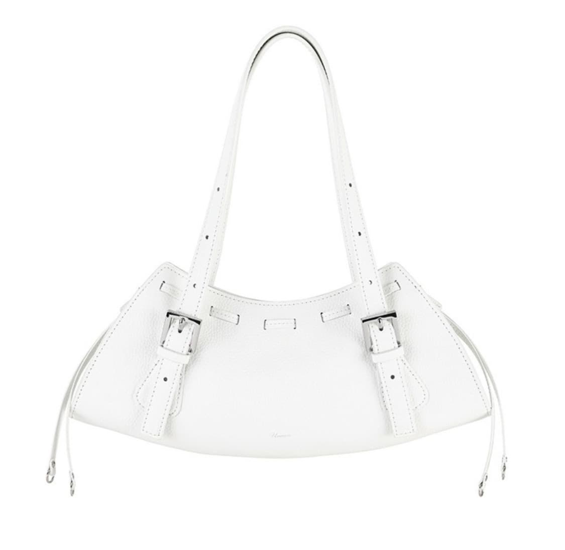 언이븐 화이트 숄더 상품이미지1