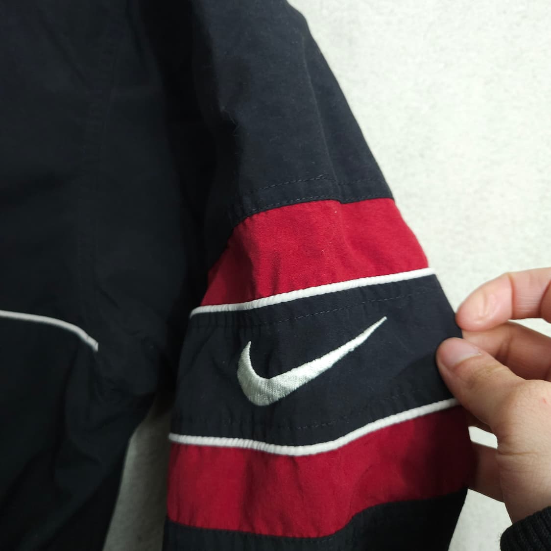 90s 나이키 반집업 웜업 XL 상품이미지4