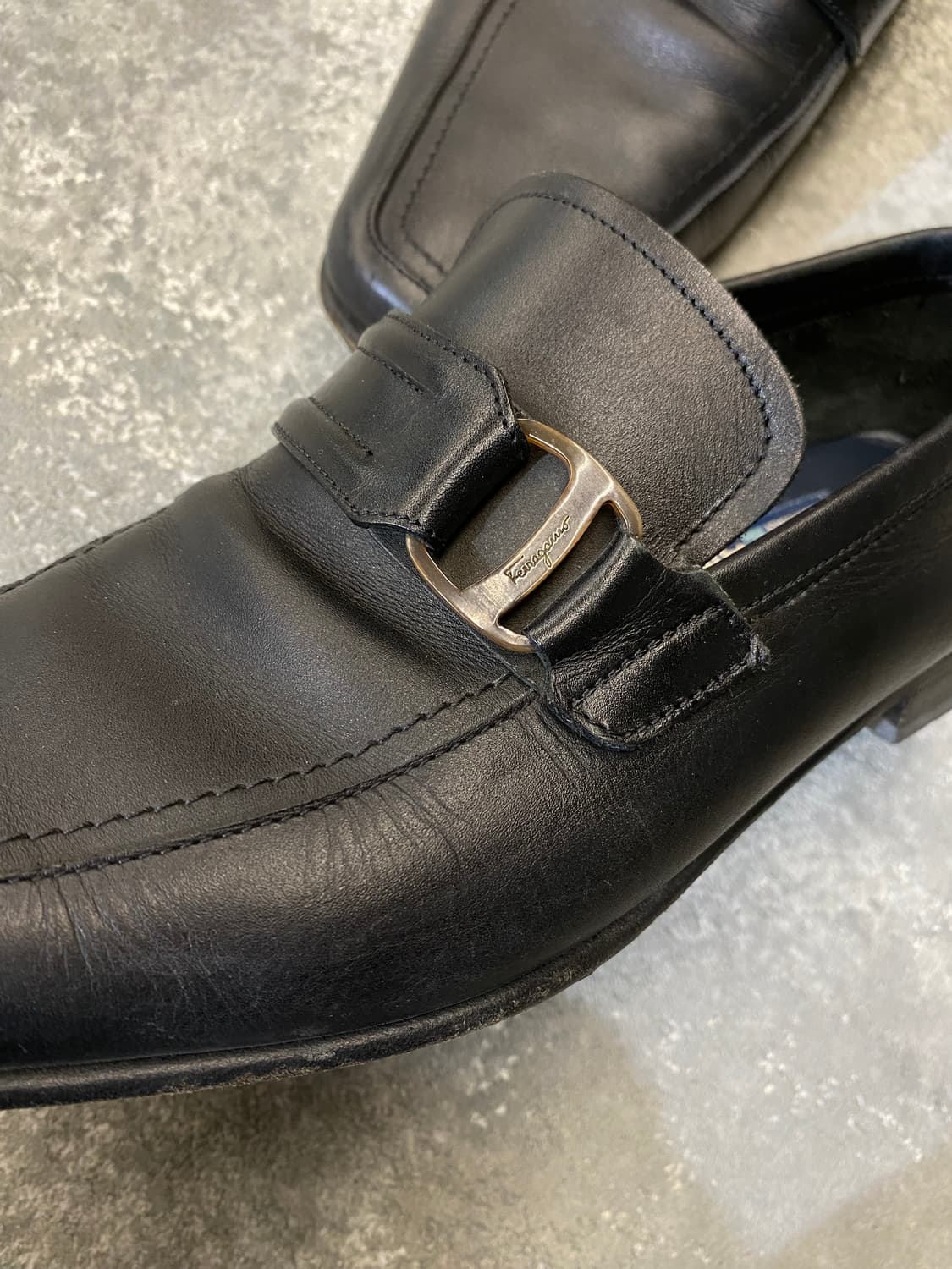 [7.5] Salvatore Ferragamo 페라가모 레더 로퍼 상품이미지3