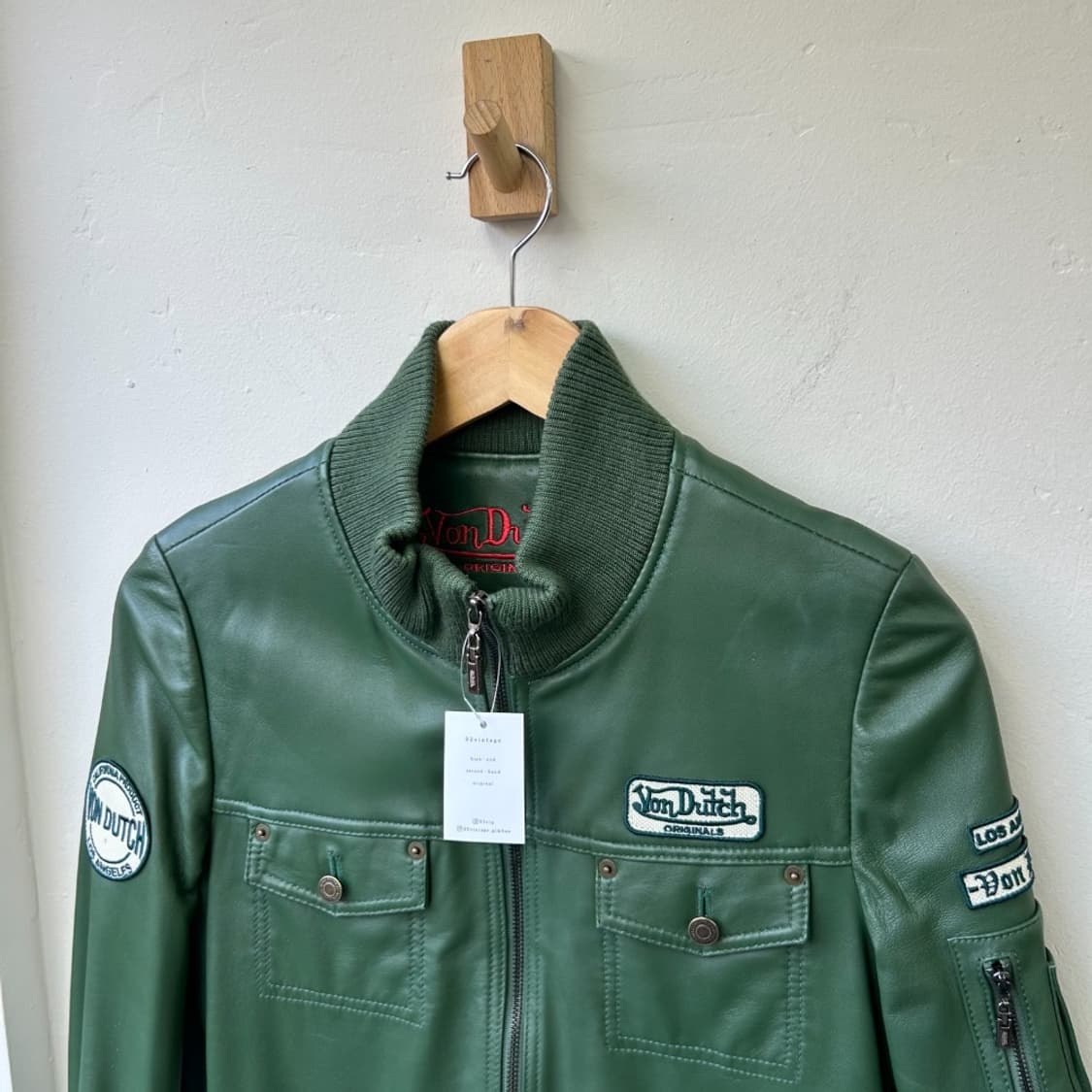 15328 - 본더치 램스킨 레더 자켓 상품이미지1