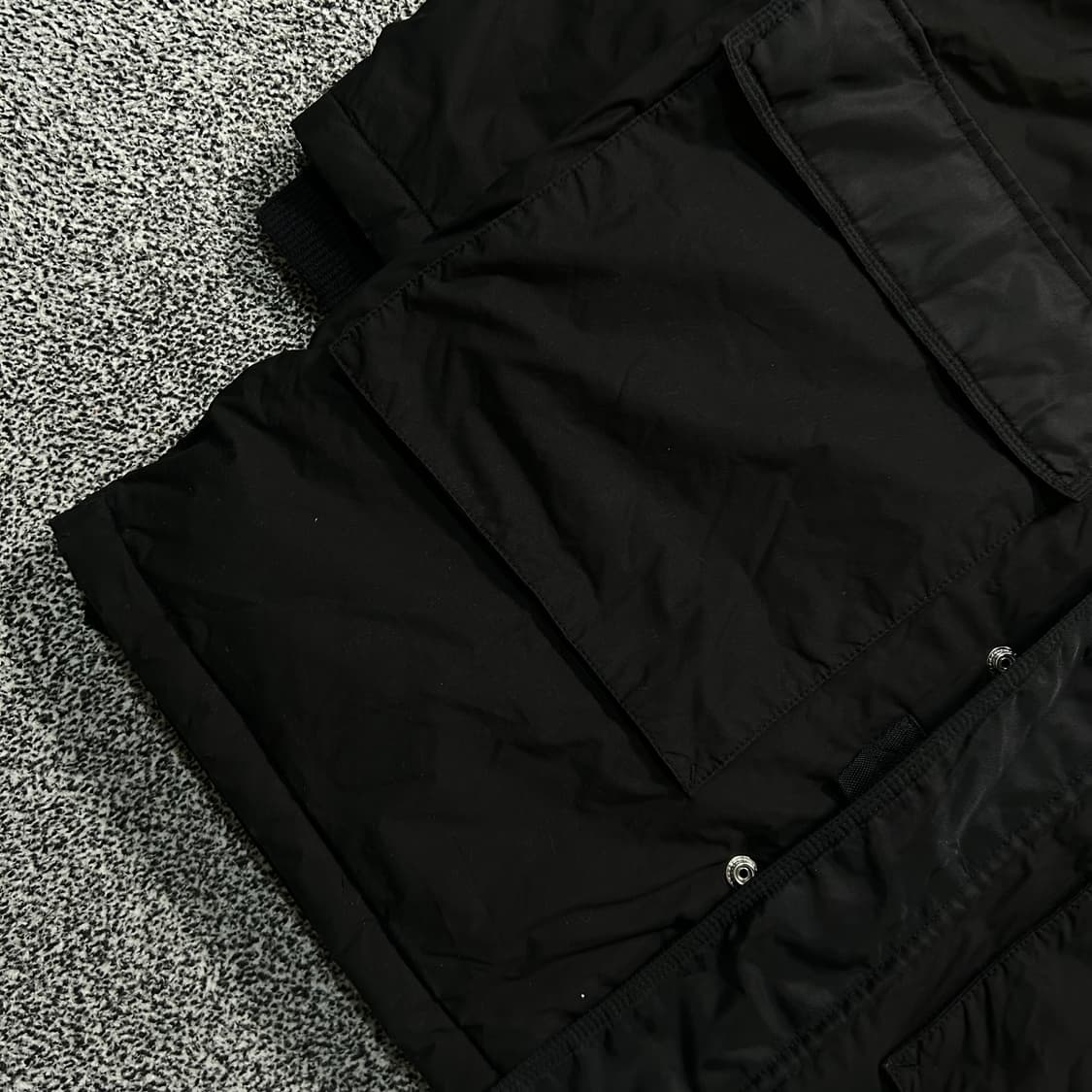 디젤 블랙 후드 파카 자켓 상품이미지3
